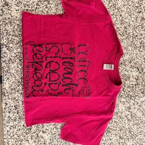 Gildan pink Graphic Women's Tee